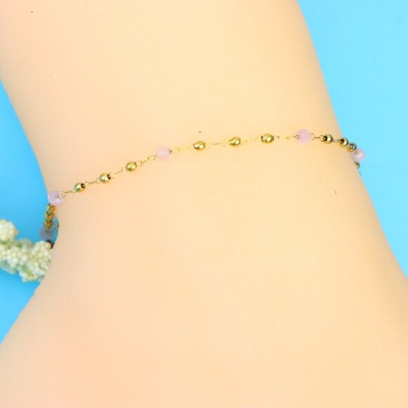 Elegant Handmade Anklet – Perfect for Women & Girls | Ideal Gift Option, DYC1364 - Picture 2 of 8